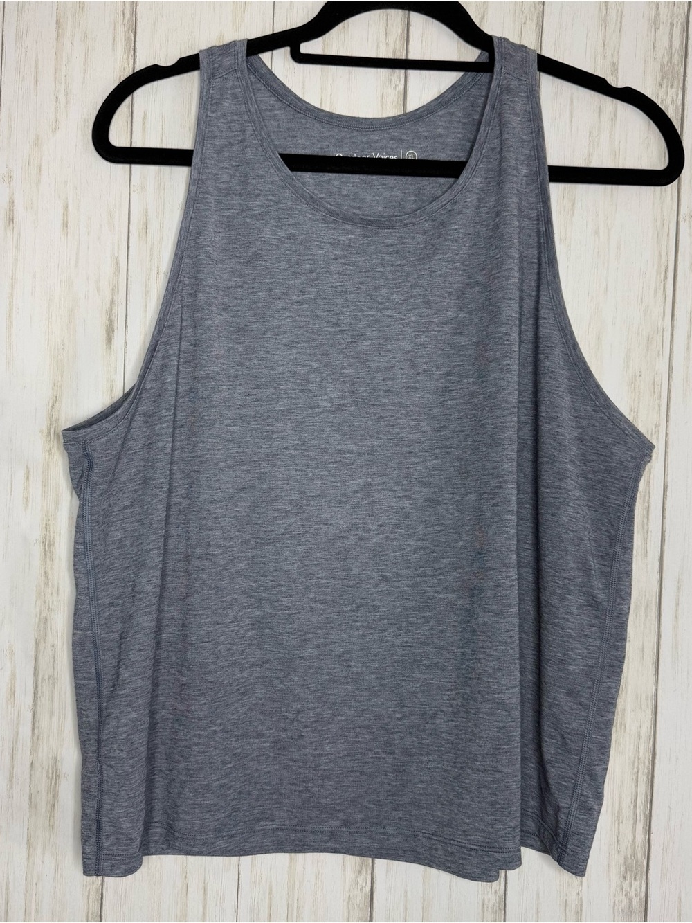 Outdoor Voices Heather Gray Athletic Tank Top XL